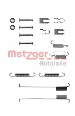 METZGER 105-0739 Tilbehørssæt, bremsebakker KA 1.3 i 50 HK Benzin 2008