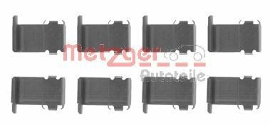 METZGER 109-1162 Monteringssæt til bremseklodser LANCER 1.8 4WD 97 HK Benzin 1994