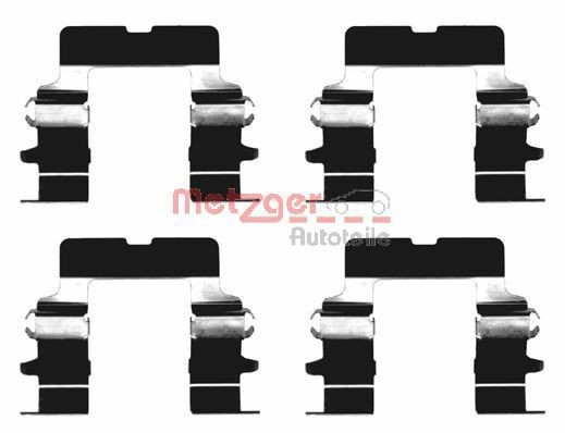 METZGER Accessory Kit, disc brake pads Article number: 109-1161 cheaply