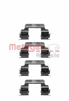METZGER 109-1231 Lisakomplekt, ketaspiduriklotsid SCUDO 2.0 JTD 109 HP Diisel 2006