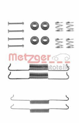 METZGER 105-0521 Tilbehørssæt, bremsebakker KAEFER 1303 1.3 44 HK Benzin 2003