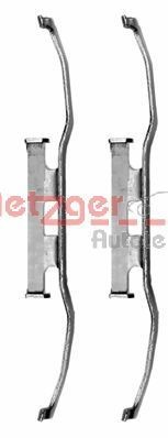METZGER 109-1213 Monteringssæt til bremseklodser LT 2.8 TDI 131 HK Diesel 2006