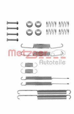 METZGER 105-0598 Tilbehørssæt, bremsebakker CADDY 1.6 D 55 HK Diesel 1992