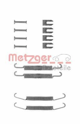 METZGER 105-0610 Tilbehørssæt, bremsebakker CINQUECENTO 1.1 Sporting 54 HK Benzin 1999