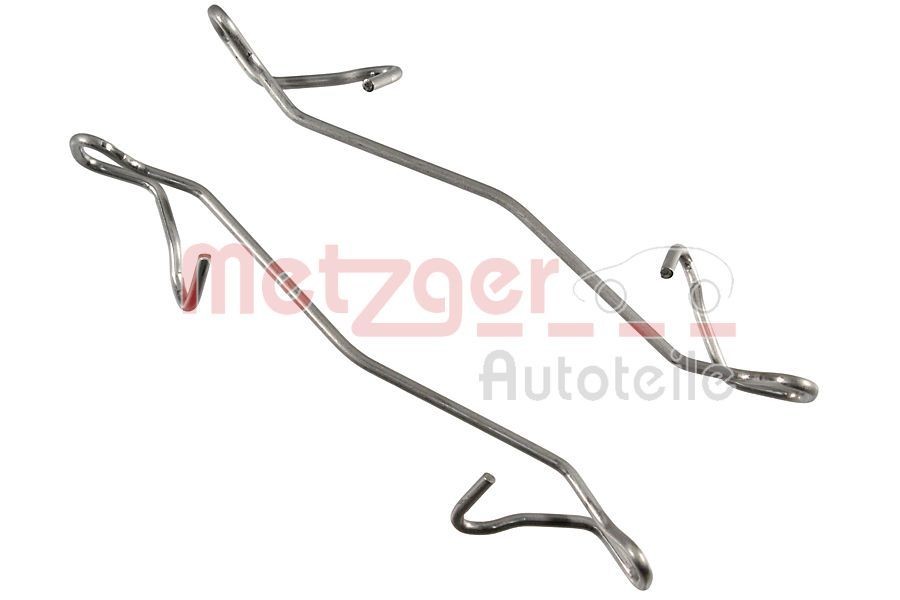 METZGER 109-1121 Monteringssæt til bremseklodser TWINGO 1.0 SCe 70 (BCMB) 69 HK Benzin