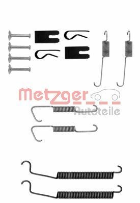 METZGER 105-0805 Tilbehørssæt, bremsebakker C3 1.6 109 HK Benzin