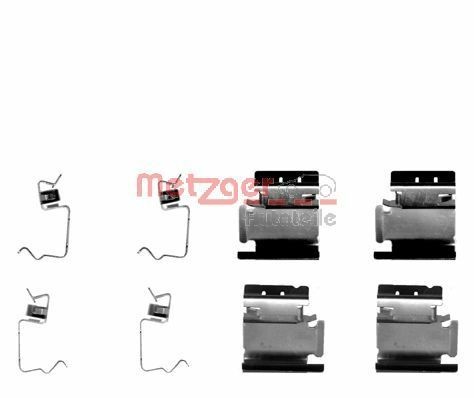 METZGER 109-1218 Lisakomplekt, ketaspiduriklotsid TRANSIT CUSTOM 2.0 EcoBlue 170 HP Diisel