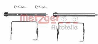 METZGER 109-1267 Monteringssæt til bremseklodser SAFRANE 3.0 Biturbo 4x4 262 HK Benzin 1997