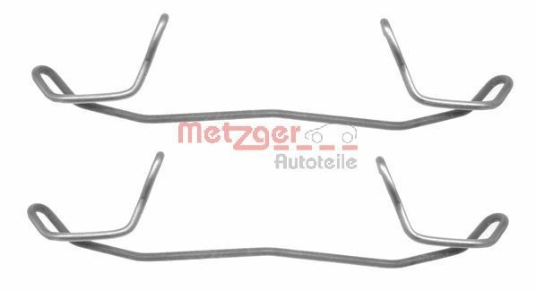 METZGER 109-1123 Monteringssæt til bremseklodser PASSAT 1.8 T 170 HK Benzin 2005