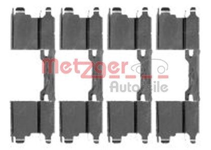 METZGER 109-1762 Monteringssæt til bremseklodser CRAFTER 2.5 TDI 109 HK Diesel 2016