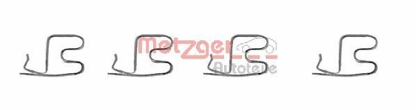 METZGER 109-1219 Lisakomplekt, ketaspiduriklotsid ACCORD 2.0 Vtec (CF9, CF0, CF1, CF2) 150 HP Bensiin 2003