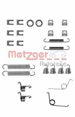 METZGER 105-0545 Lisakomplekt, Piduriklotsid SIMCA 1610 2.0 110 HP Bensiin 1980