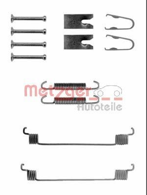 METZGER 105-0794 Tilbehørssæt, bremsebakker KA 1.6 i 96 HK Benzin 2008