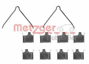 METZGER 109-1166 Monteringssæt til bremseklodser 6 1.8 120 HK Benzin 2008