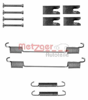 METZGER 105-0836 Tilbehørssæt, bremsebakker DUCATO 2.3 JTD 126 HK Diesel