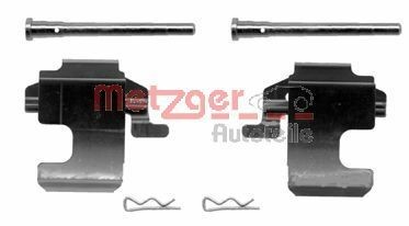 METZGER 109-1273 Monteringssæt til bremseklodser CINQUECENTO 0.9 i.e. S 40 HK Benzin 1999