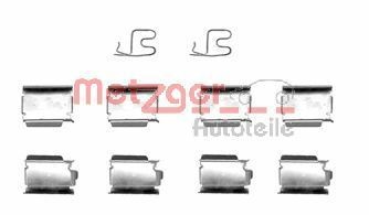 METZGER 109-1246 Lisakomplekt, ketaspiduriklotsid CORSA 1.3 CDTI (F08, F68) 70 HP Diisel 2009