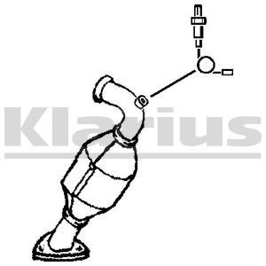 VEGAZ Catalytic converter Article number: OK-911 cheaply