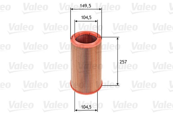 VALEO Air filter Article number: 585639 cheaply