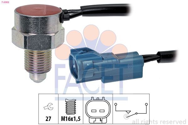 FACET Reverse light switch Article number: 7.6302 cheaply