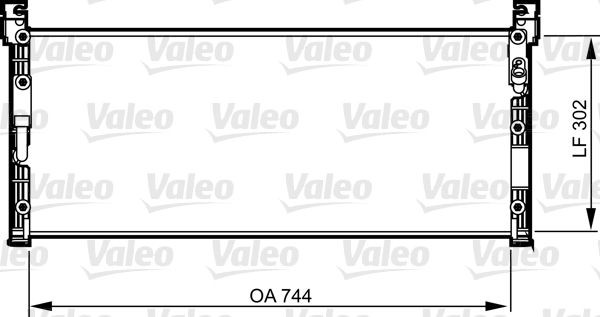 VALEO Air conditioning condenser Article number: 814285 cheaply