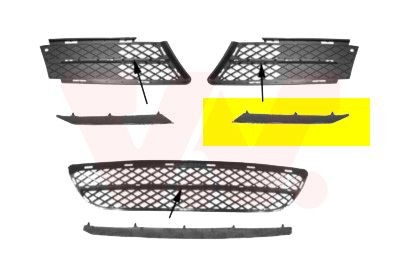 VAN WEZEL Cover, bumper Article number: 0657481 cheaply