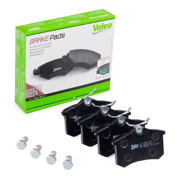 VALEO Brake pad set Article number: 598180 cheaply