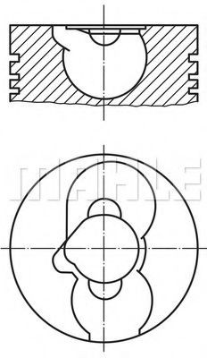 MAHLE ORIGINAL Stempel Varenummer: 2287320 billige