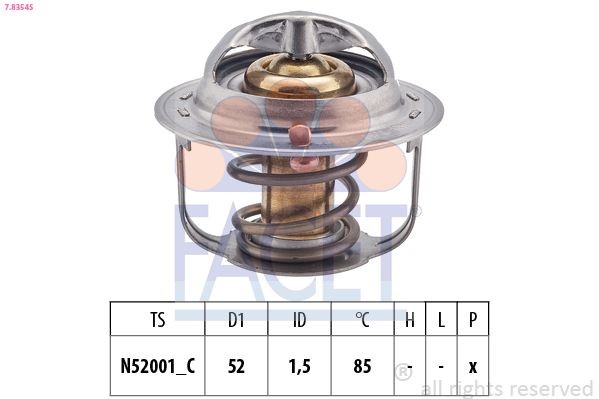 FACET Thermostat Article number: 7.8354S cheaply
