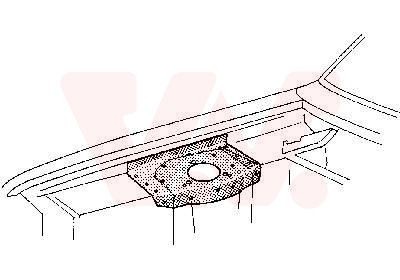 VAN WEZEL Repair panel Article number: 1842.96 cheaply