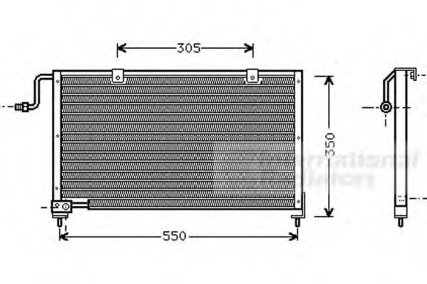VAN WEZEL Condensator, climatizare număr articol: 27005106 ieftin