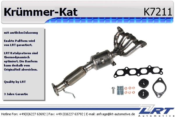 LRT Manifold Catalytic Converter Article number: K7211 cheaply
