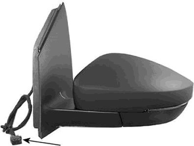 VAN WEZEL Sidespejl Varenummer: 5829807 billige