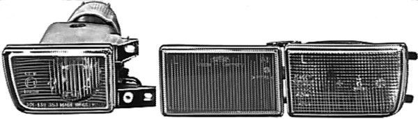 HELLA Fog Light Set Article number: 1NL 006 480-821 cheaply