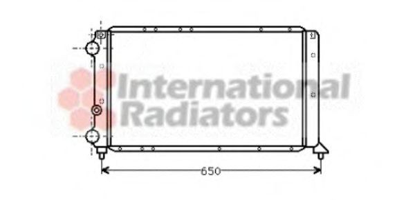 VAN WEZEL Engine radiator Article number: 73002017 cheaply