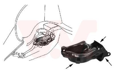 VAN WEZEL Repair panel Article number: 3757497 cheaply