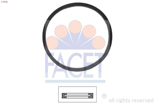 FACET Gasket, thermostat Article number: 7.9528 cheaply