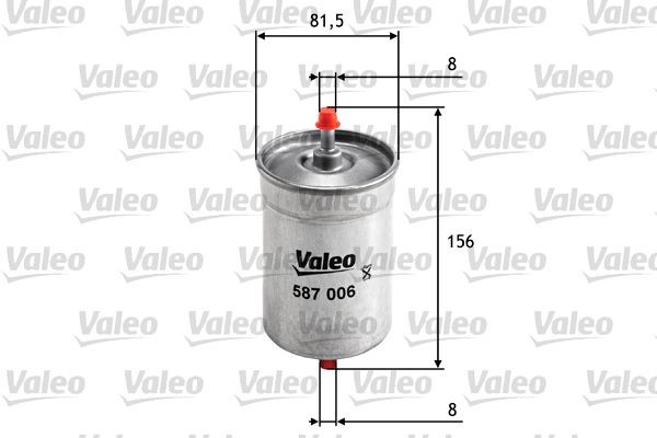 VALEO Fuel filter Article number: 587006 cheaply