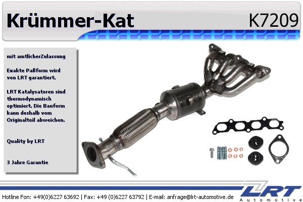 LRT Manifold Catalytic Converter Article number: K7209 cheaply