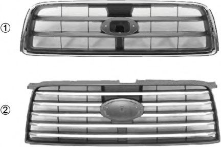 VAN WEZEL Radiator Grille Article number: 5152510 cheaply