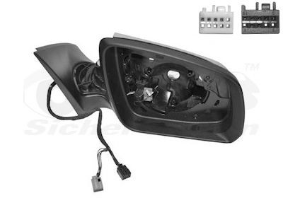 VAN WEZEL Wing mirror Article number: 3091858U cheaply