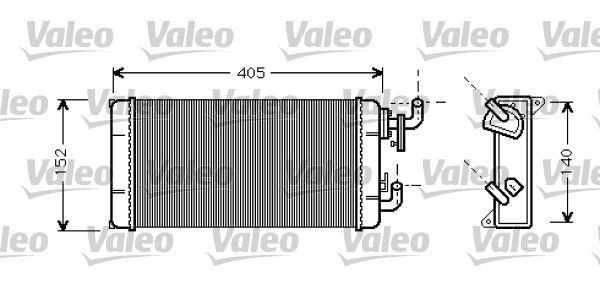 VALEO Heater matrix Article number: 812301 cheaply