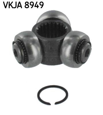 SKF VKJA 8949 Kolmik, veovõll FIESTA 1.3 i 60 HP Bensiin 2002