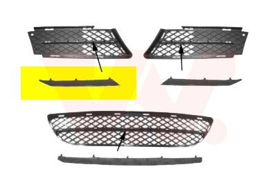VAN WEZEL Cover, bumper Article number: 0657482 cheaply