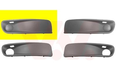 VAN WEZEL Grille de ventilation, pare-chocs UGS: 5897592 à bon prix
