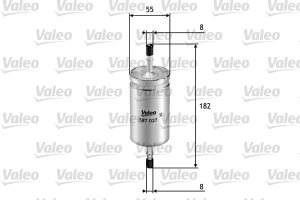VALEO Kütusefilter Artikli number: 587027 soodsalt