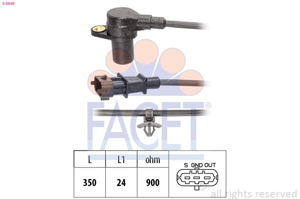 FACET Ignition Coil Unit Article number: 9.8107 cheaply