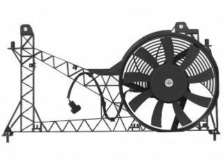 VAN WEZEL Fan, A / C condenser Article number: 0210751 cheaply