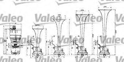 VALEO Ljudsignal Artikelnummer: 745797 billigt