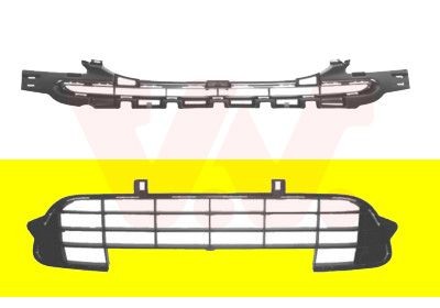 VAN WEZEL Bumper grill Article number: 0927590 cheaply
